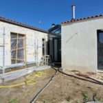 Rénovation complète et extension d'une habitation - Projet en cours de finition